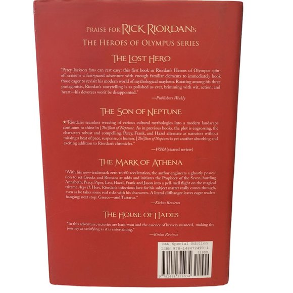 Disney The Heroes of Olympus book 4 & 5 The House of Hades And Ahe Blood of Olym - Picture 4 of 8